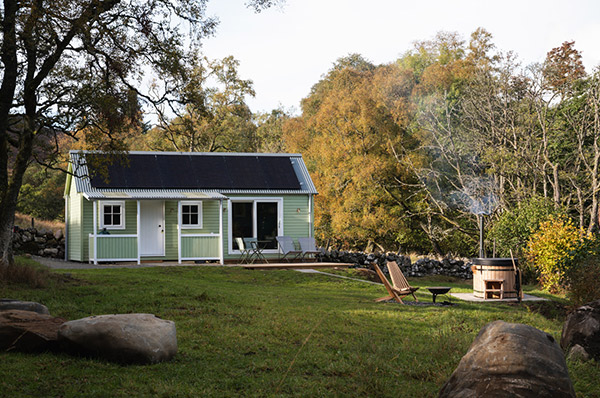 River Cabin Glamping Pitlochry